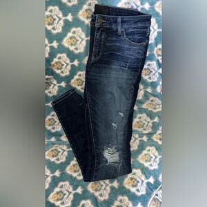 Buckle black jeans